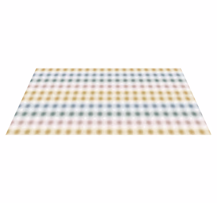 Soft pastel lines living room vinyl rug - TenStickers