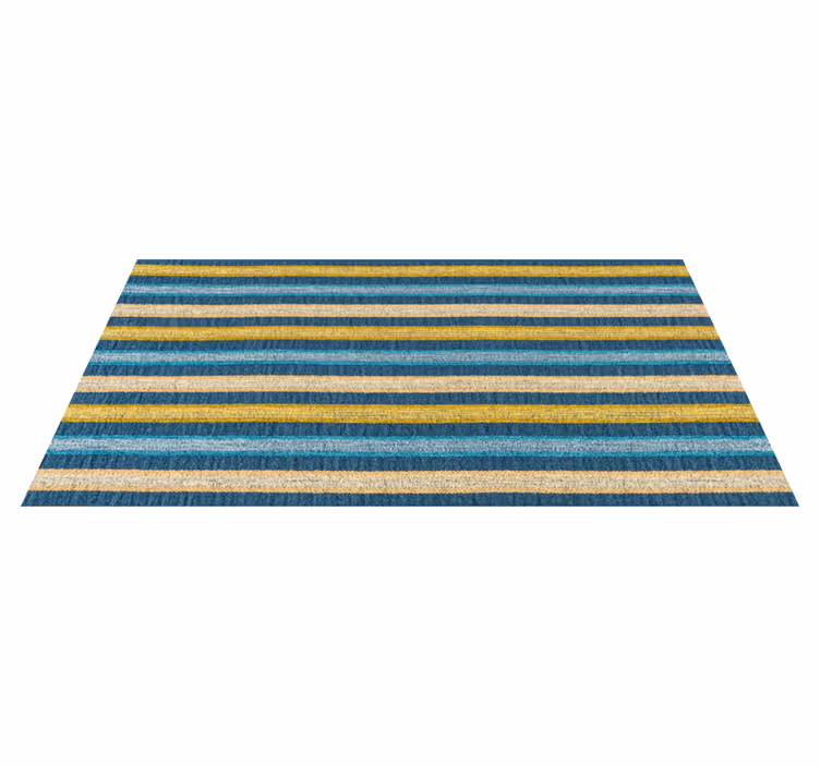 Striped texture stripes hallway rug - TenStickers