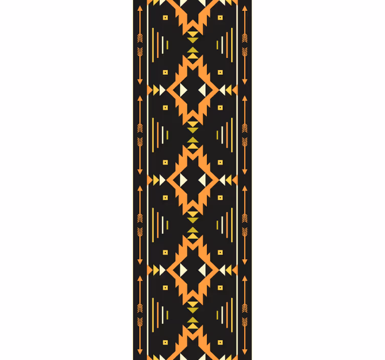 Symmetrical pattern design geometric wallpaper - TenStickers