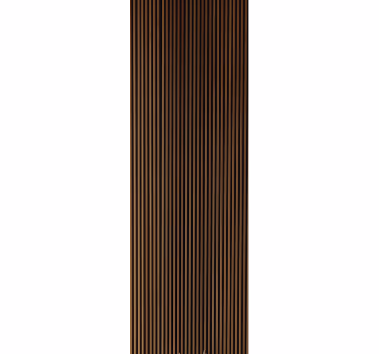 Texture pattern wallpaper striped brown design - TenStickers