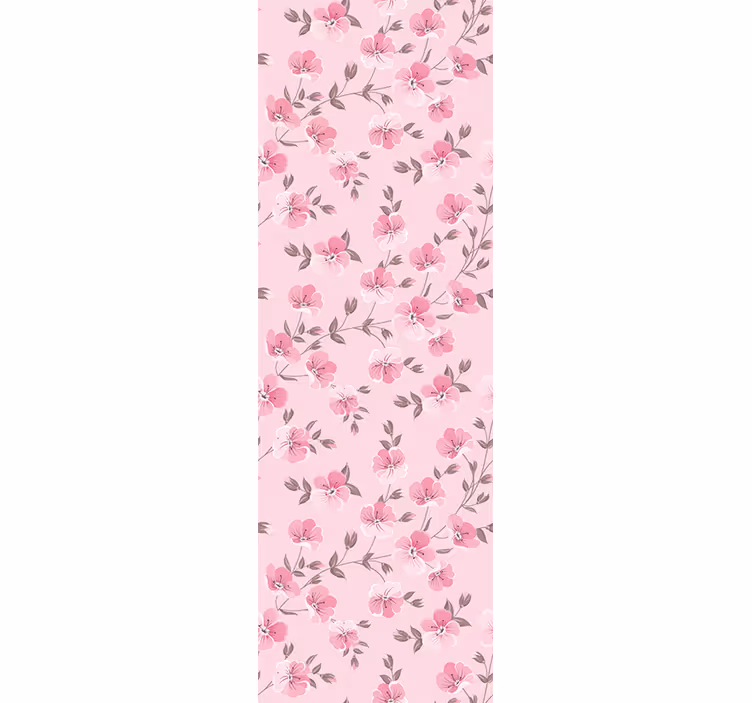 Pink Floral Arrangement flower wallpaper - TenStickers