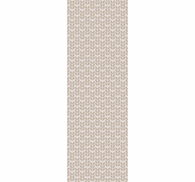 Leaf Inspired Motif texture pattern wallpaper - TenStickers