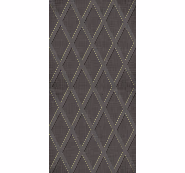 Texture pattern wallpaper diamond grid design - TenStickers
