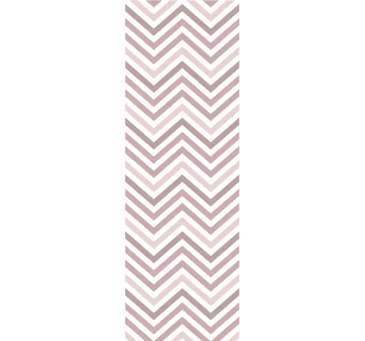 Chevron zigzag forms horizontal striped wallpaper - TenStickers