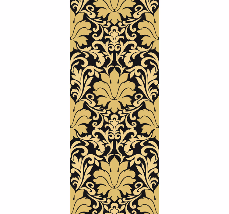 Elegant Damasco decoration vintage wallpaper - TenStickers