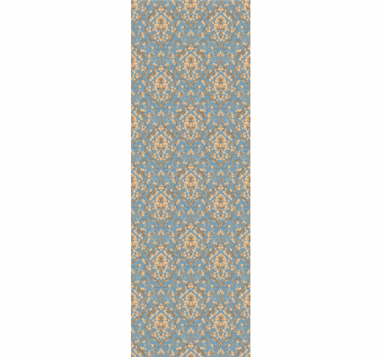 Ornate floral Damask vintage wallpaper - TenStickers