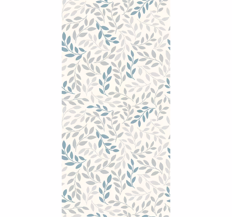 Leaf wallpaper elegant leaf arrangement - TenStickers