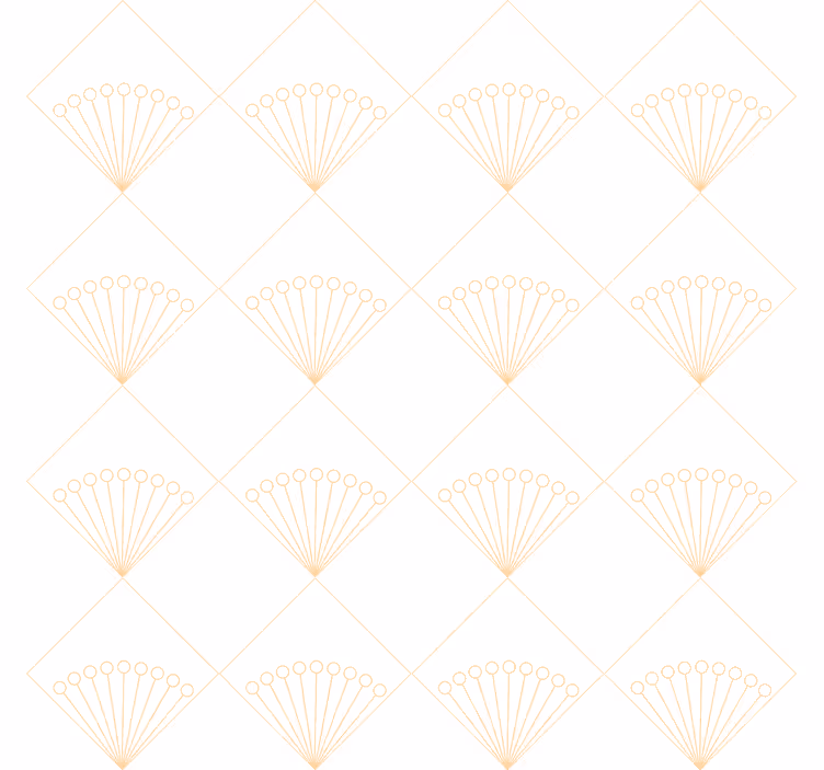 Living room wallpaper white art deco - TenStickers