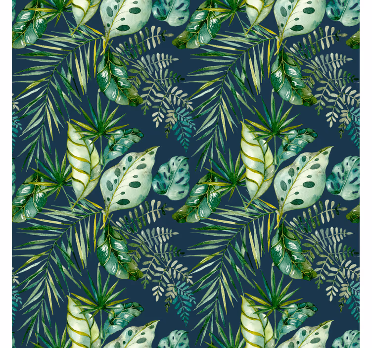 Texture pattern wallpaper jungle print leaf design - TenStickers