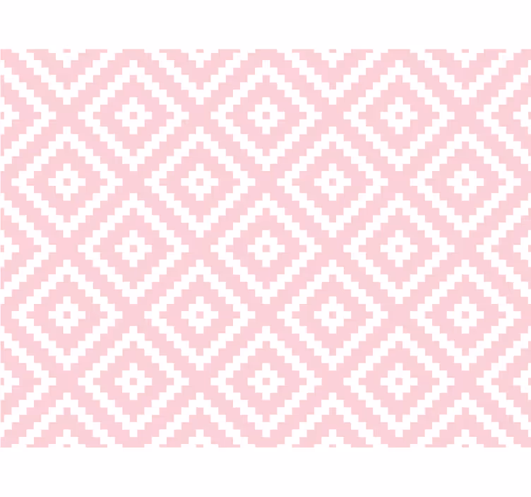 Texture pattern wallpaper pink squares geometric design - TenStickers