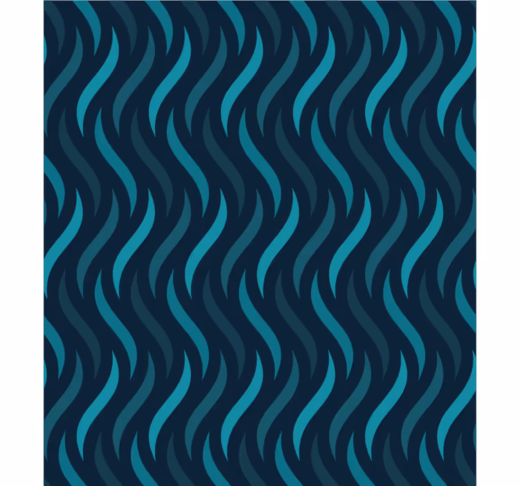 Living room wallpaper wavy texture design - TenStickers