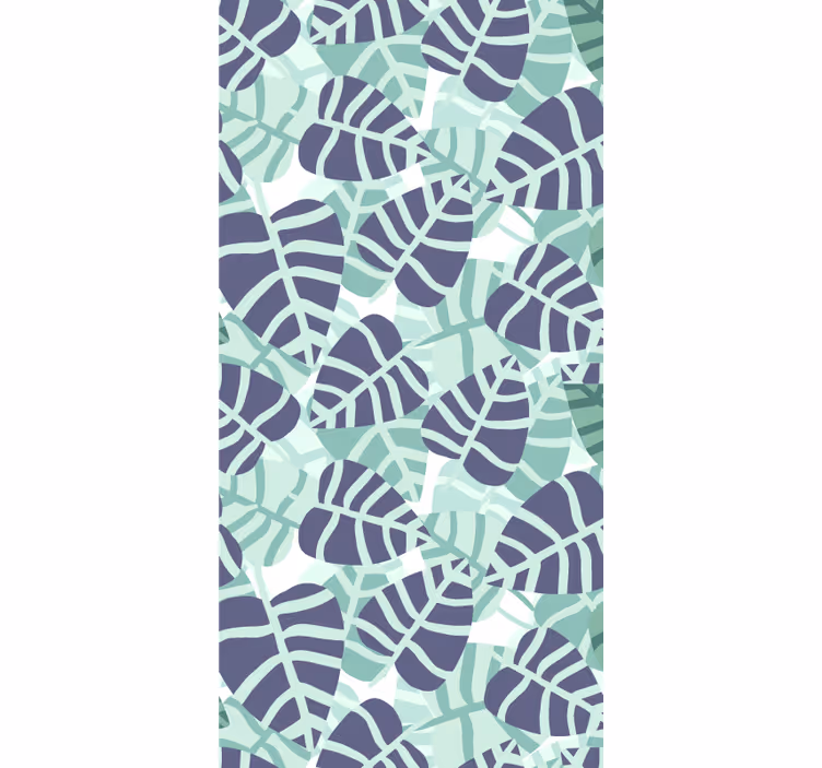 Bedroom wallpaper colorful tropical flowers design - TenStickers
