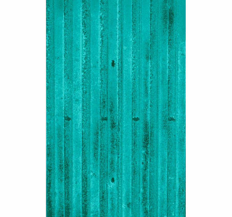 Bedroom wallpaper in mint aged metallic texture - TenStickers
