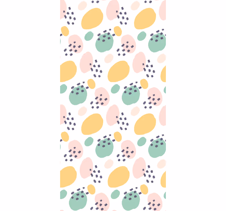 Texture pattern wallpaper in pastel wall art forms - TenStickers