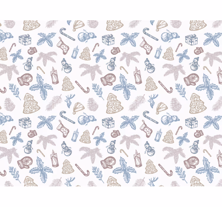 Christmas wallpaper holiday season - TenStickers