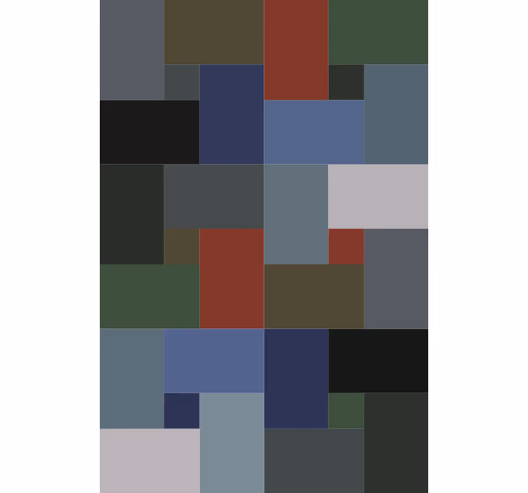 Office wallpaper plain colored modern tile - TenStickers
