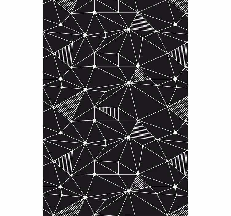 Geometric wallpaper bold geometric shapes - TenStickers