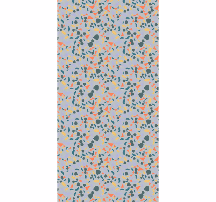 Vibrant abstract forms marble wallpaper - TenStickers