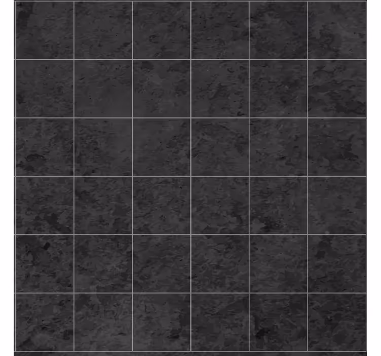Stone wallpaper sleek black squares - TenStickers