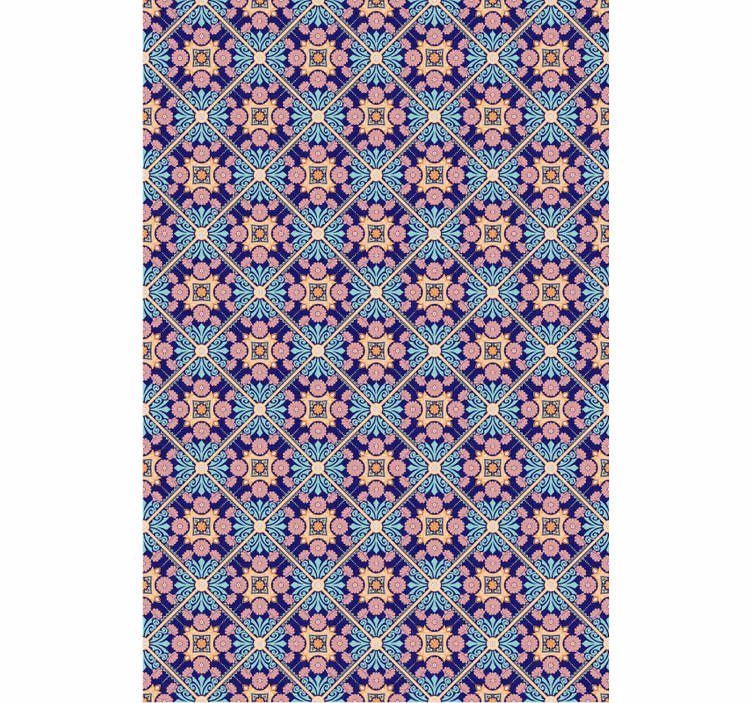 Tile wallpaper mediterranean style tiles - TenStickers