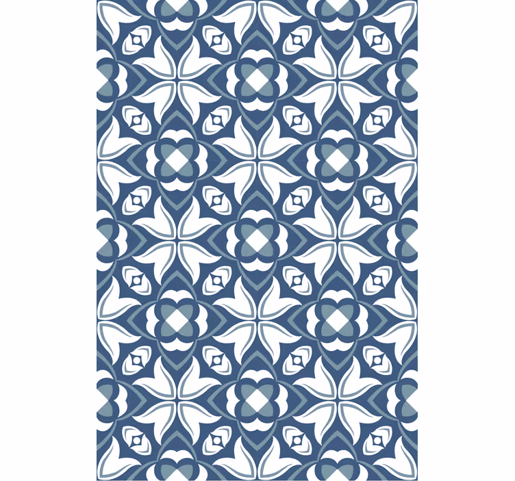 Tile wallpaper with elegant botanical designs - TenStickers
