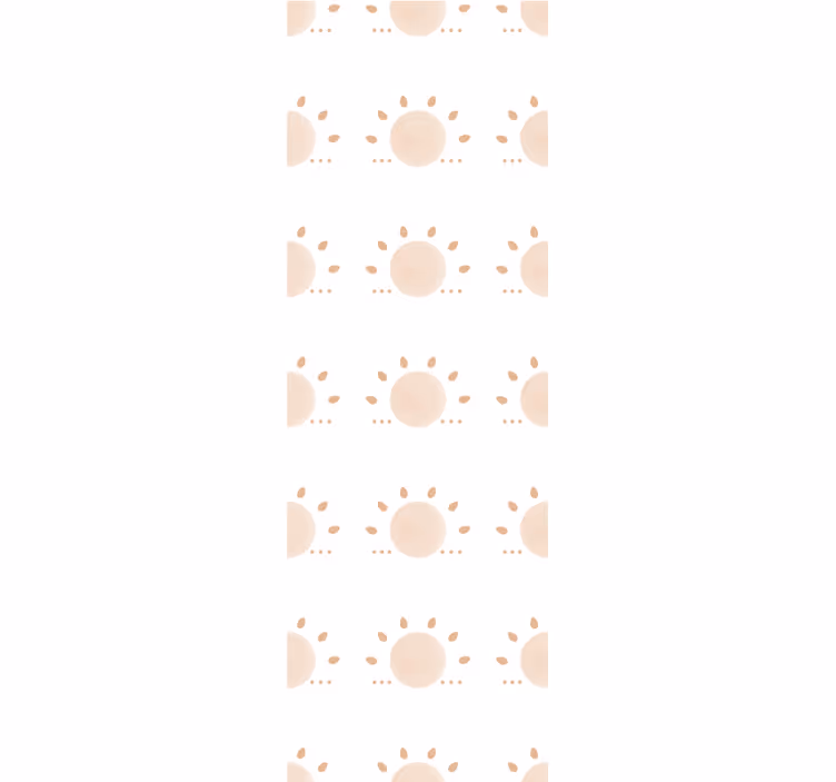 Scandinavian wallpaper abstract minimal sun - TenStickers