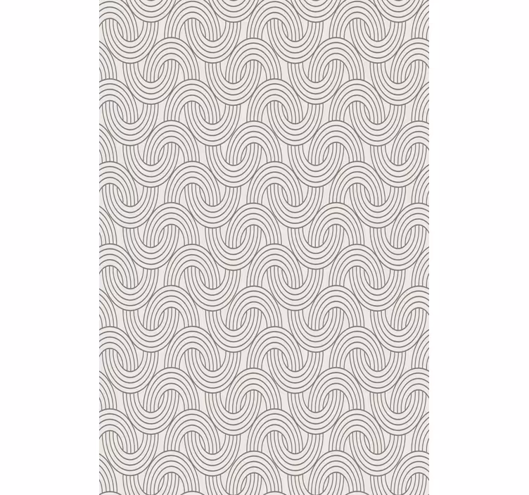 Texture pattern wallpaper intricate wave designs - TenStickers