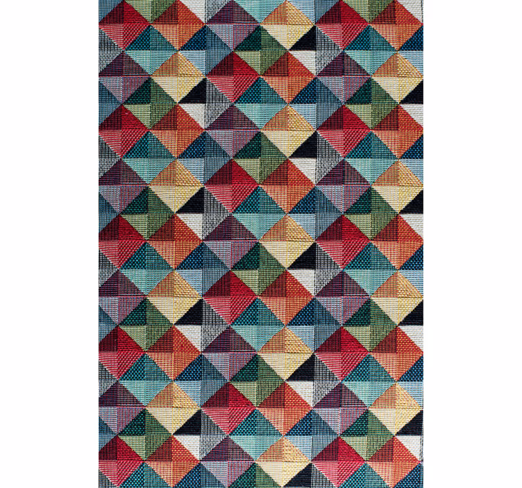 Geometric wallpaper geometric shapes - TenStickers
