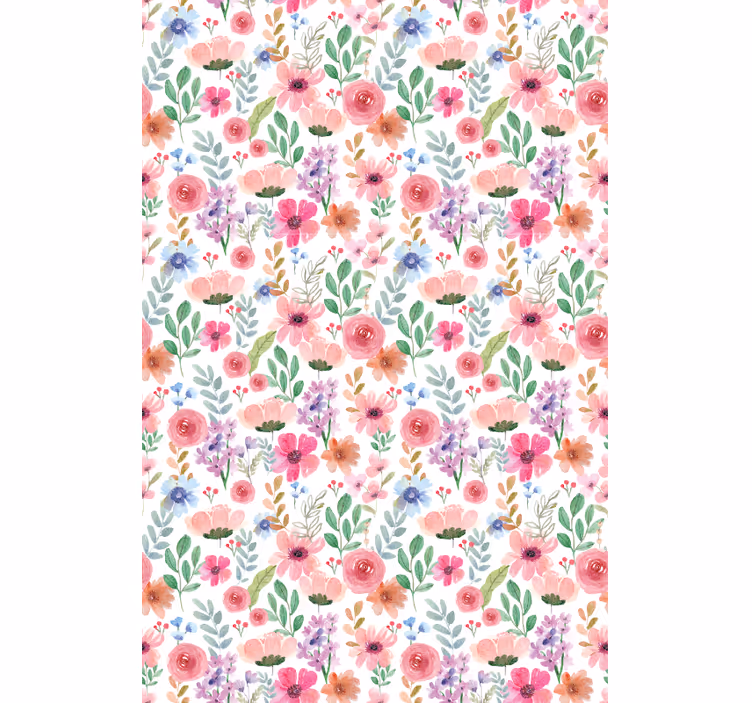 Multicolor office wallpaper - TenStickers