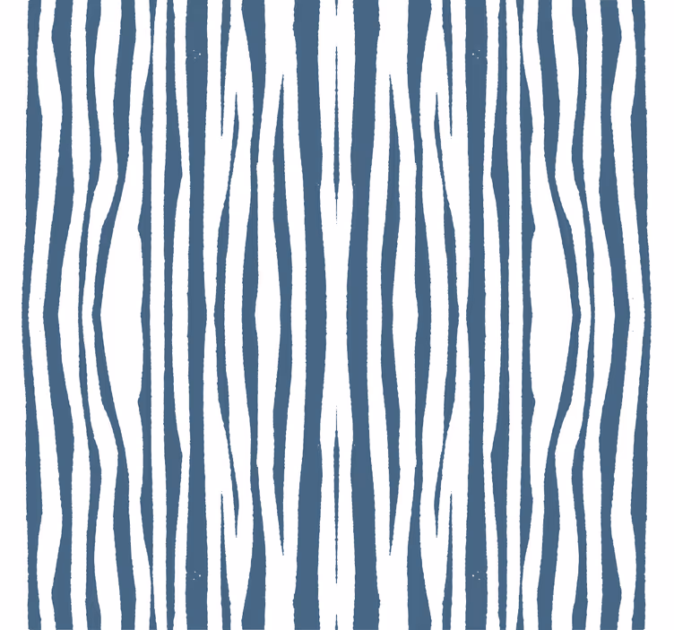 Modern wallpaper striped blue hampton design - TenStickers