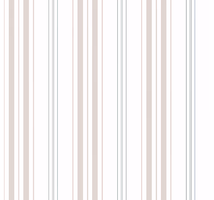 Kids wallpaper pastel thin stripes - TenStickers