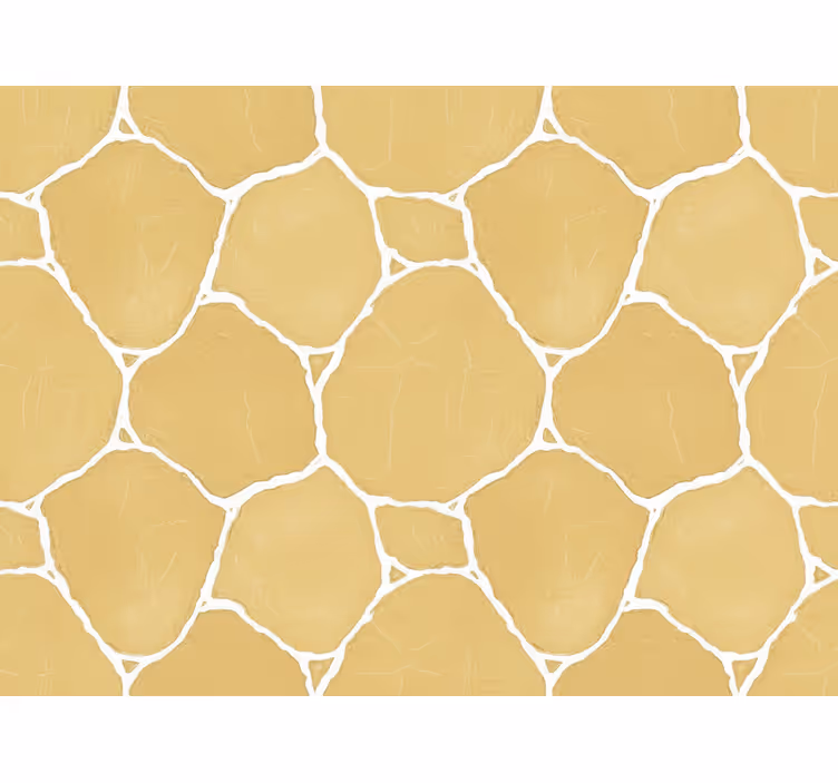 Yellow wallpaper soft yellow plaster cover - TenStickers