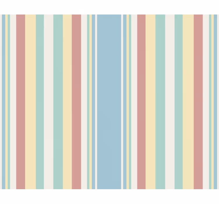 Vertical line wallpaper fine striped design - TenStickers