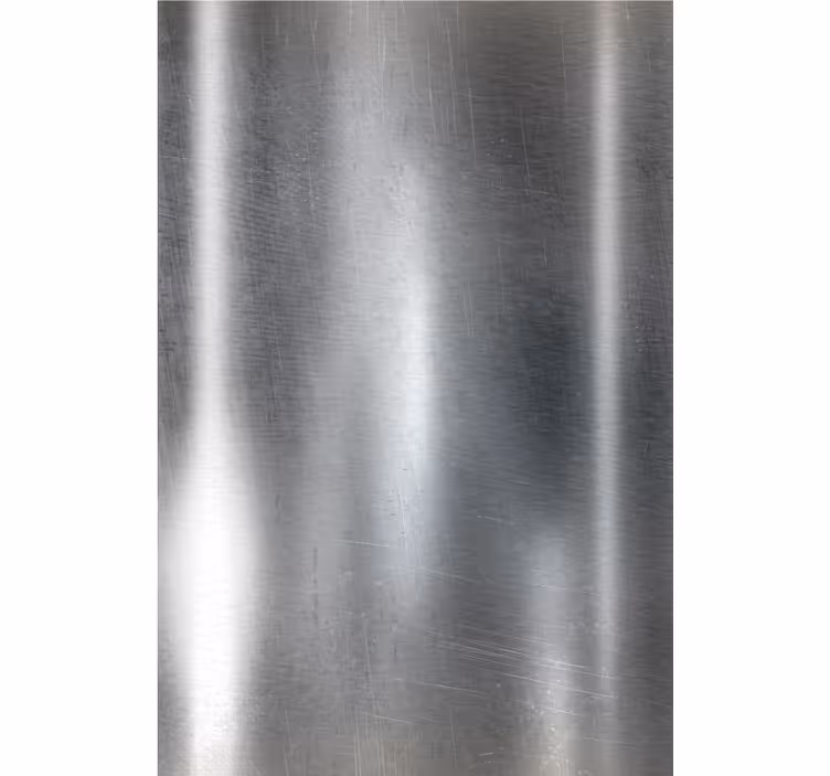 Metal wallpaper silver rustic texture - TenStickers