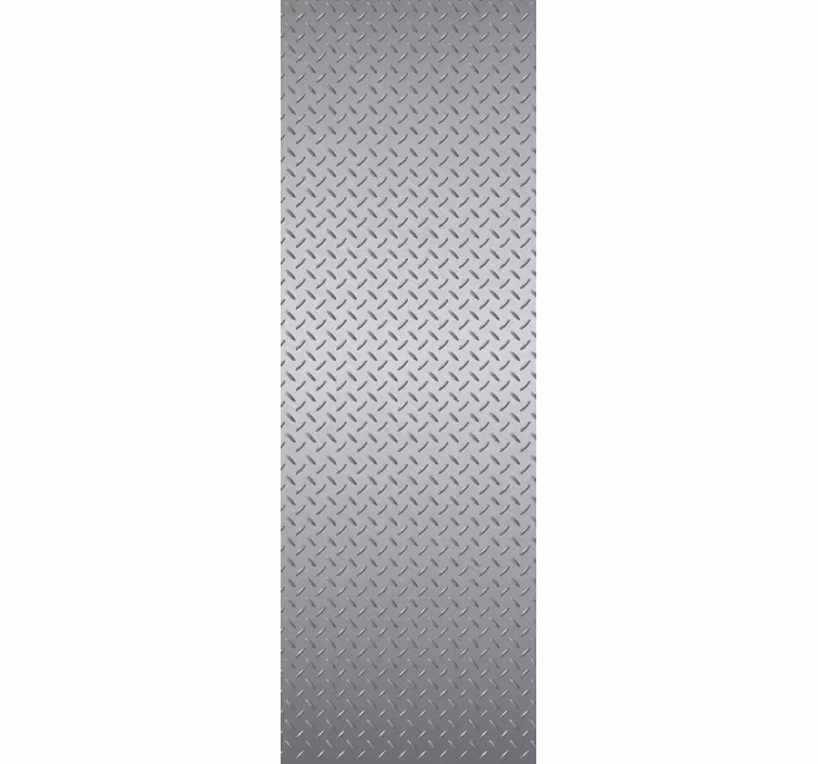 Metal wallpaper cpprivalia_cool steel texture - TenStickers