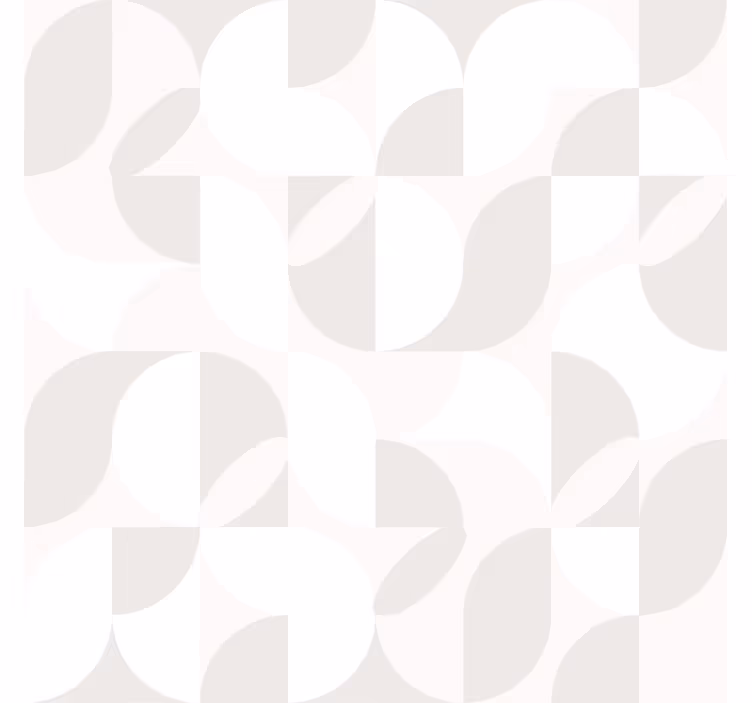 White wallpaper in retro white tones - TenStickers