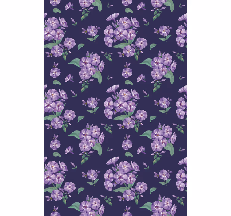 Lilac wallpaper in violet shades - TenStickers