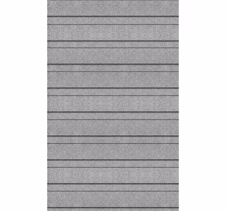 Gray wallpaper with gray stripes design - TenStickers