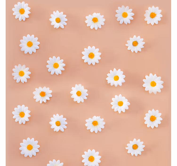 Daisy Blooms flower wallpaper - TenStickers