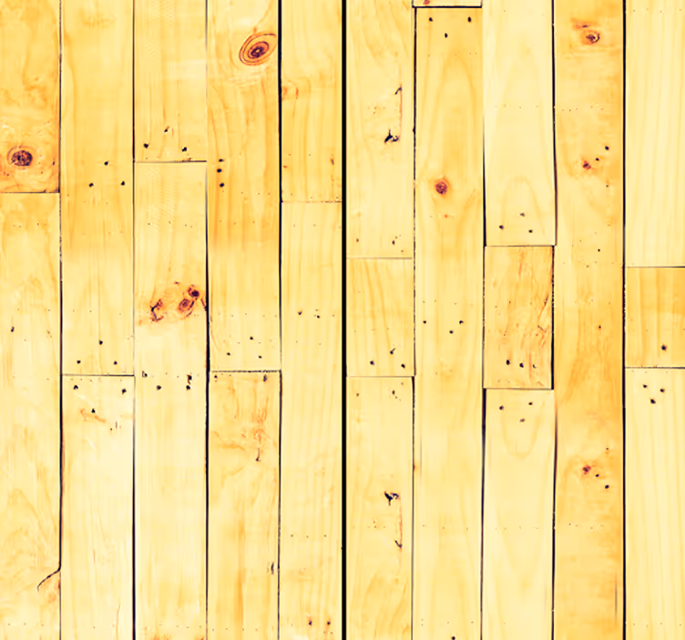 Wood Plank Textured Wallpaper - TenStickers