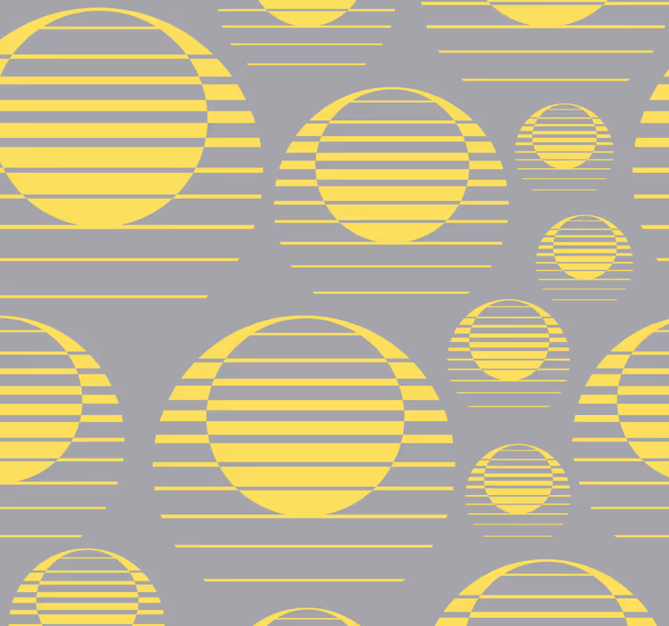 Geometric Dot Pattern geometric wallpaper - TenStickers