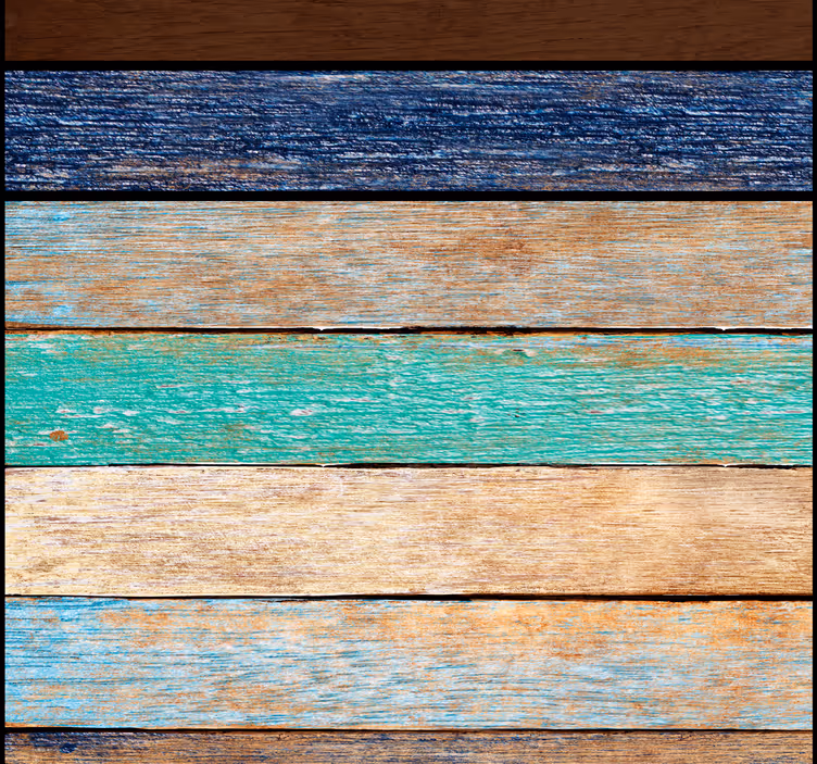 Rustic Plank Design wood wallpaper - TenStickers