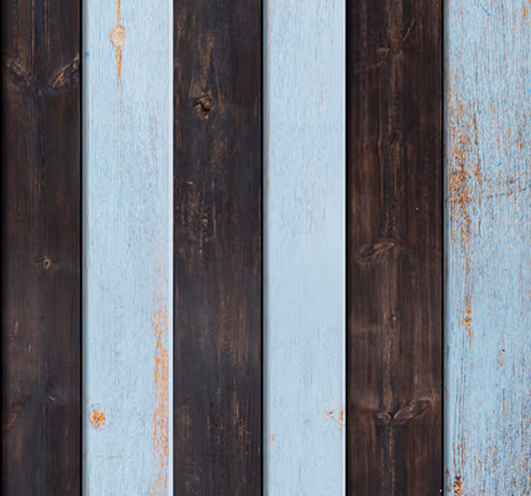 Rustic Plank Pattern wood wallpaper - TenStickers