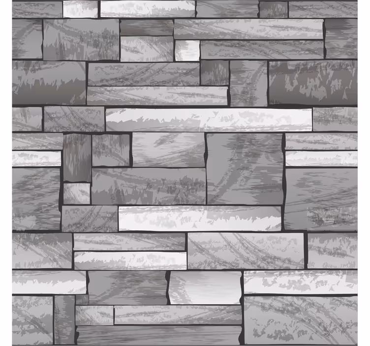 Faux Brickwork brick wallpaper - TenStickers