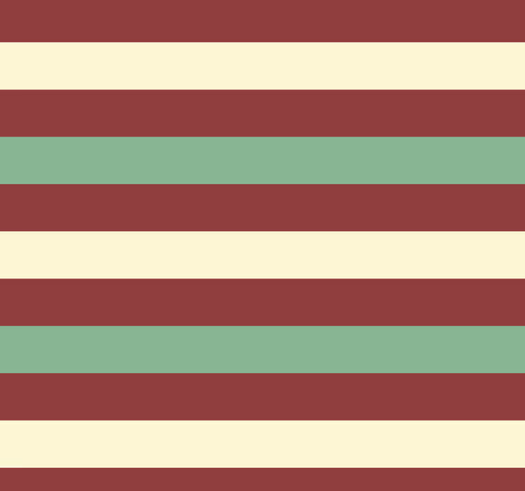 Striped Pattern Design horizontal striped wallpaper - TenStickers