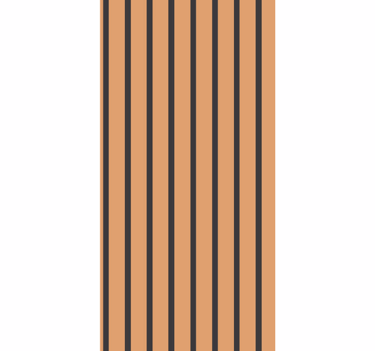 Striped Design striped wallpaper - TenStickers
