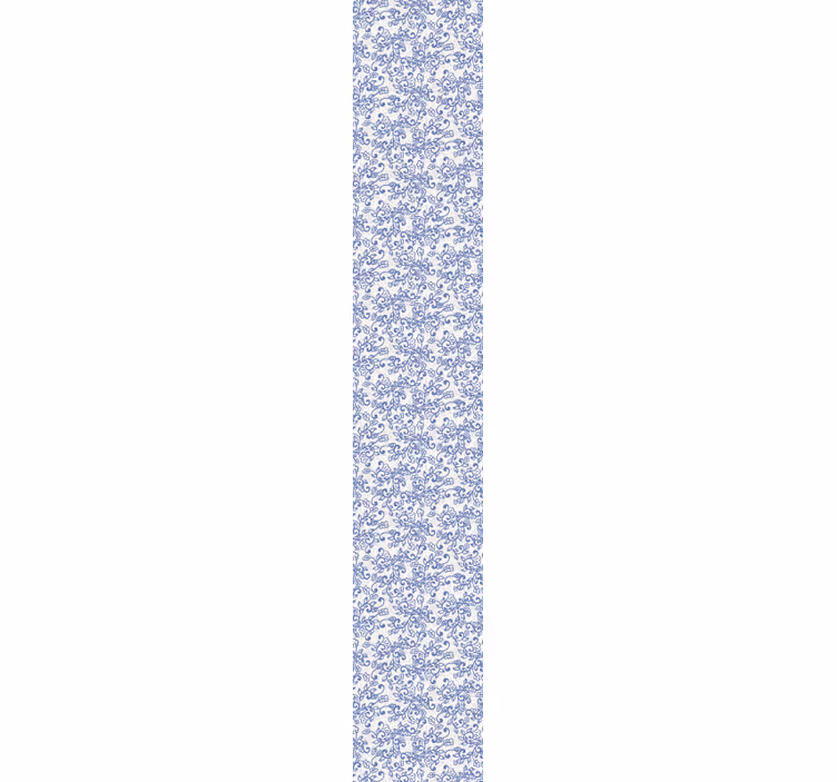 Ornamental Floral floral ornament wallpaper - TenStickers