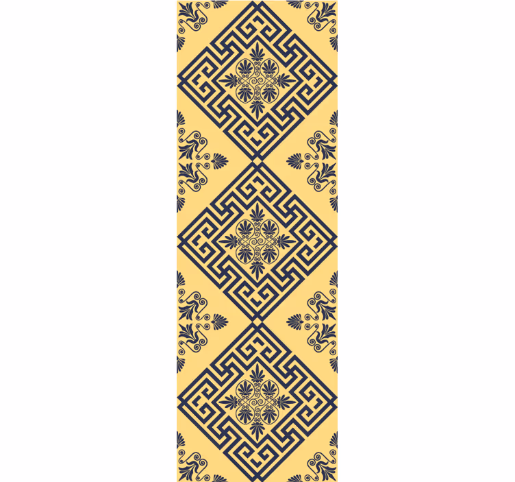 Geometric Tile tile wallpaper - TenStickers