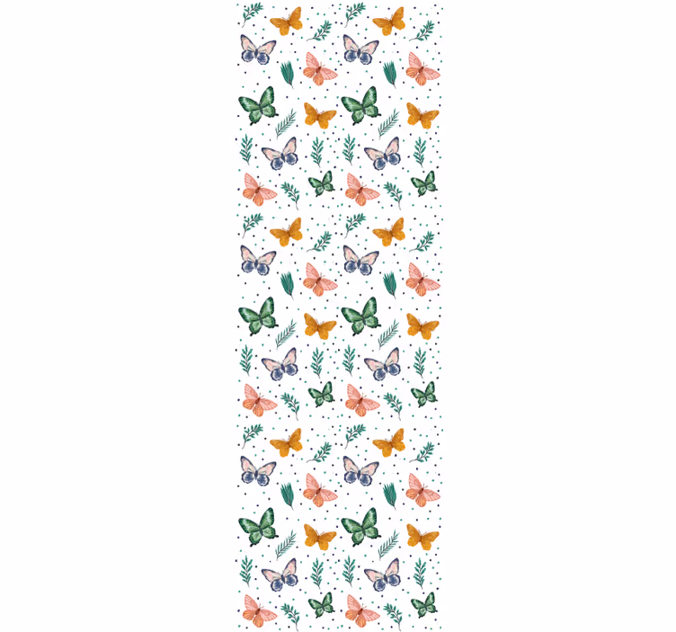 Butterfly Scatter butterfly wallpaper - TenStickers