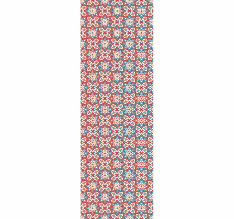 Tile Inspired Pattern tile wallpaper - TenStickers